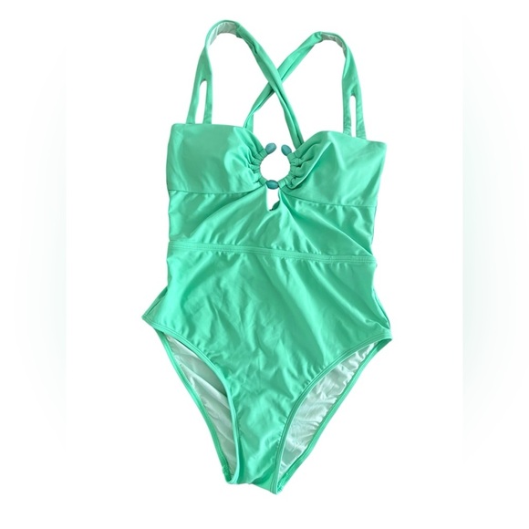 Cupshe Mint Green One Piece Swimsuit - Picture 4 of 7
